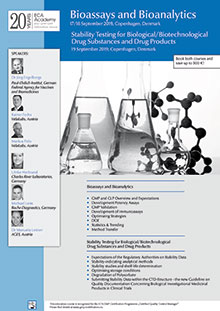 ECA Course - Bioassays and Bioanalytics + Stability Testing for Biological/Biotechnological Drug Substances and Drug Products